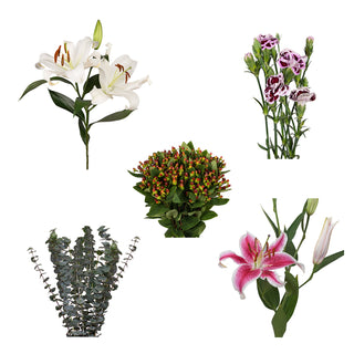 DIY Design Collection - Sweet Party - 80 Stems DIY flowers - fresh-cut flowers by Bloomingmore - ideal for weddings and floral events