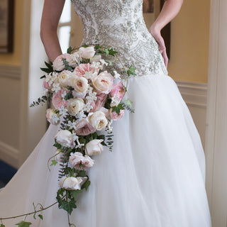 Charity - David Austin Garden Rose - 36 stems Pink roses - fresh-cut roses by Bloomingmore - ideal for weddings and floral events