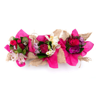 Mini Bouqueto Hot Pink - pack 20 Pink flowers - fresh-cut flowers by Bloomingmore - perfect for gifting or decoration