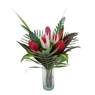 Tropical Getaway Bouquet Green flowers - fresh-cut flowers by Bloomingmore - perfect for gifting or decoration