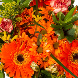 Pumpkin Spice Flower Mixed Bouquet Pumpkin flowers - fresh-cut flowers by Bloomingmore - ideal for weddings and floral events