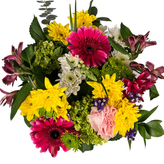 Vibrant Rays Flower Mixed Bouquet Vibrant flowers - fresh-cut flowers by Bloomingmore - ideal for weddings and floral events