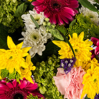 Vibrant Rays Flower Mixed Bouquet Vibrant flowers - fresh-cut flowers by Bloomingmore - ideal for weddings and floral events