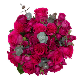 Opulent Blossom Bouquet - Hot pink Pink flowers - fresh-cut flowers by Bloomingmore - ideal for weddings and floral events