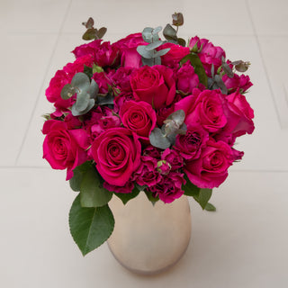 Opulent Blossom Bouquet - Hot pink Pink flowers - fresh-cut flowers by Bloomingmore - ideal for weddings and floral events