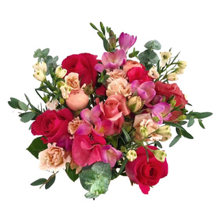 Roseate Spectrum Bouquet Roseate roses - fresh-cut roses by Bloomingmore - perfect for gifting or decoration