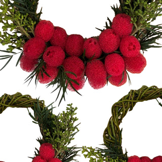 Noel Eternal Wreath Green flowers - fresh-cut flowers by Bloomingmore - perfect for gifting or decoration