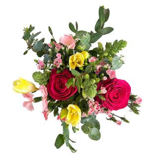 Radiant European Mini Bouquet Radiant flowers - fresh-cut flowers by Bloomingmore - perfect for gifting or decoration