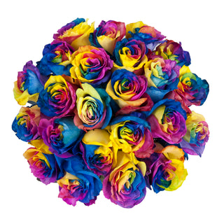 Rainbow Tinted Roses Rainbow roses - fresh-cut roses by Bloomingmore - ideal for weddings and floral events