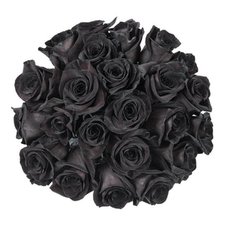 Black Tinted Roses Black roses - fresh-cut roses by Bloomingmore - ideal for weddings and floral events