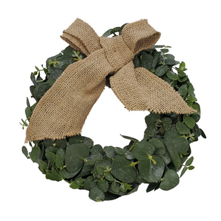 Eucalyptus Ring with Bow Green flowers - fresh-cut flowers by Bloomingmore - ideal for weddings and floral events